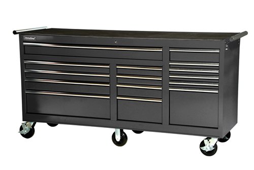 ATD Tools 7275BK 75" Black 15 Drawer Cabinet